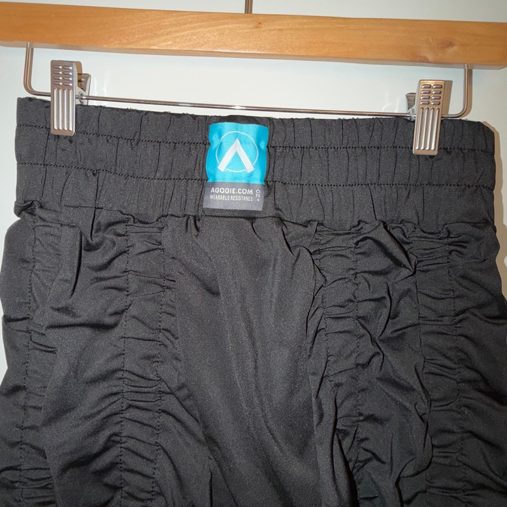 AGOGIE +20 CrossFit Resistance Training Pants XL Black Activewear Yoga Leggings - Picture 9 of 10